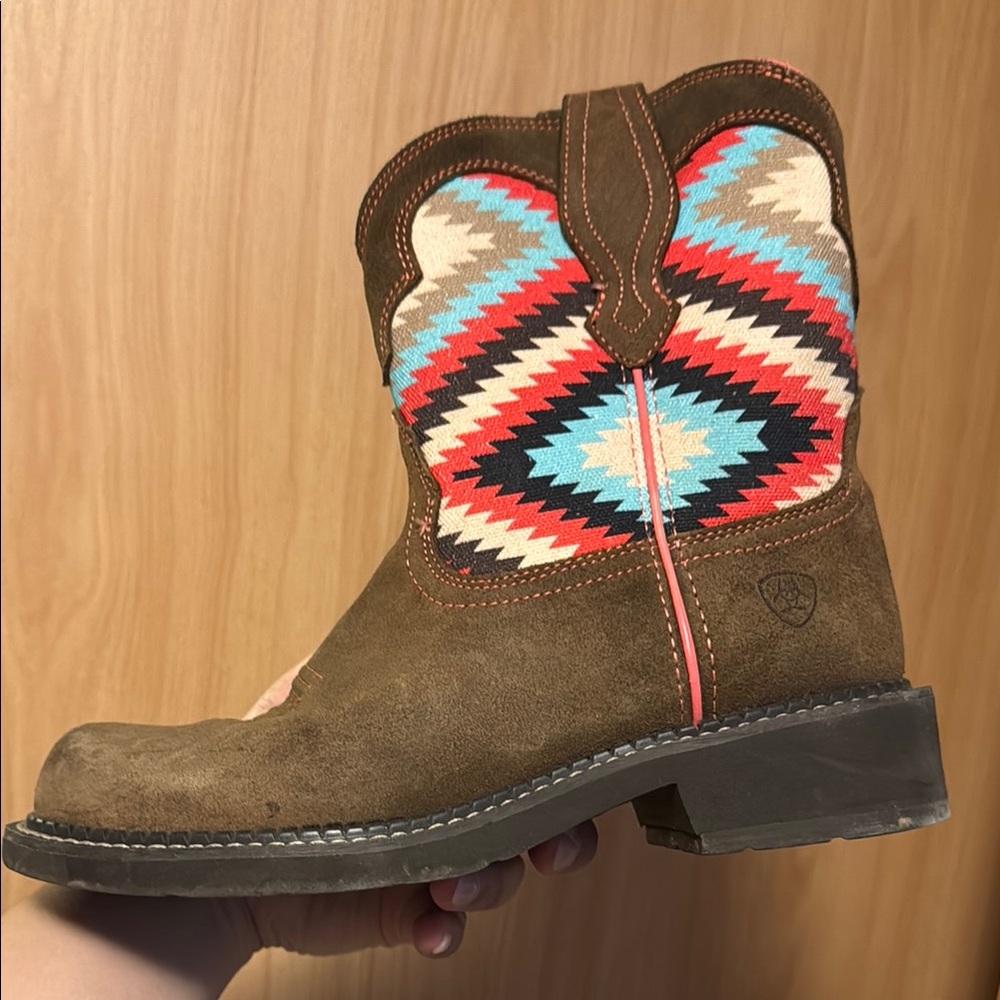 Ariat Fatbaby' Brown Western Boots